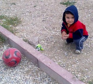 oğlum iki yaşında